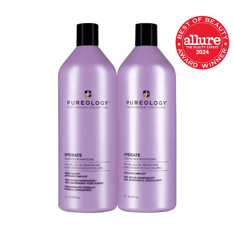 Hydrate Shampoo & Conditioner: Sulfate-Free Set for Deep Hydration